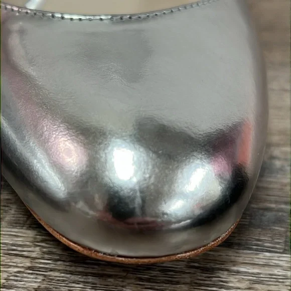 Sophia Webster Lilia Mid Mary Jane Silver Heels – Crystal Bow Block Heel – 39 - Picture 9 of 16